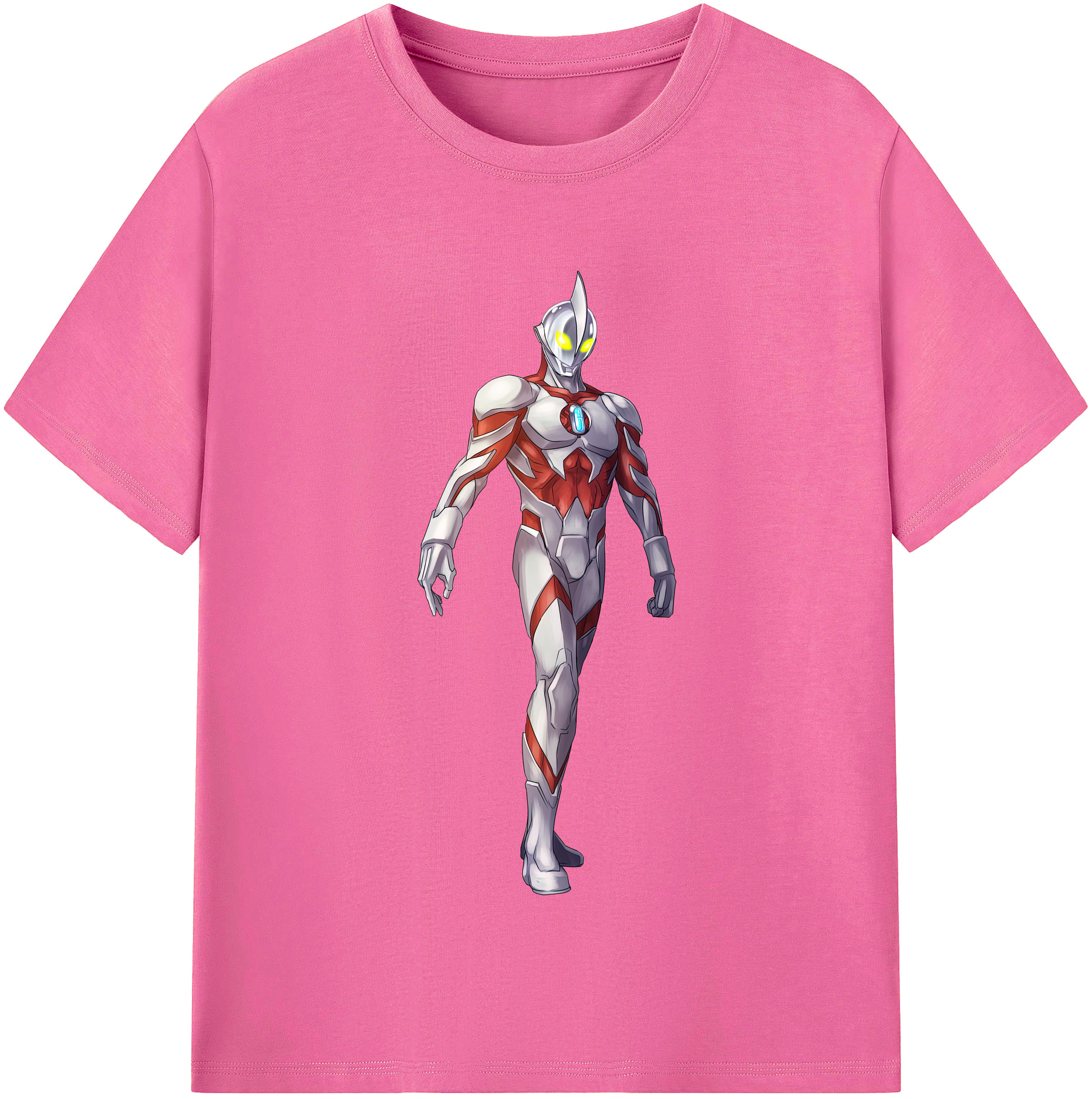 （画像用） ウルトラマン Ultraman レディースカジュアルプリントTシャツ（綿100％）